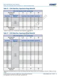 C317C100K2G5TA7301 Datasheet Page 12