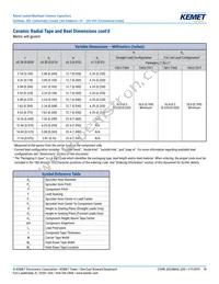 C317C100K2G5TA7301 Datasheet Page 18