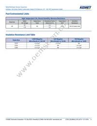 C322C105K5R5TA91707301 Datasheet Page 6