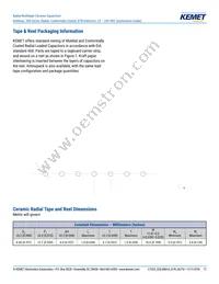 C322C105K5R5TA91707301 Datasheet Page 17