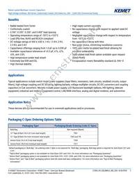 C322C271JCG5TA Datasheet Page 2