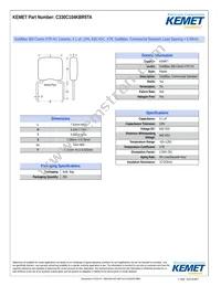 C330C104KBR5TA Datasheet Cover