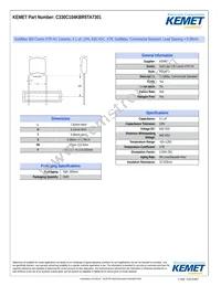 C330C104KBR5TA7301 Datasheet Cover