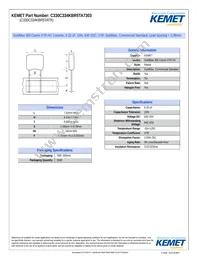 C330C334KBR5TA7303 Datasheet Cover