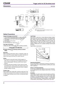 C3AW-1A-8F Datasheet Page 4