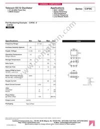 C3FSC7 Datasheet Cover