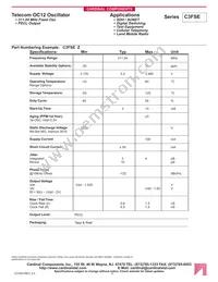 C3FSE7 Datasheet Cover