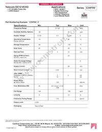 C3VFSV7 Datasheet Cover