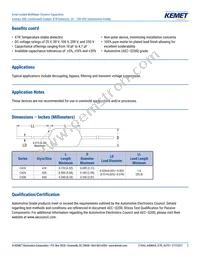 C410C104K5R5TA91707200 Datasheet Page 2