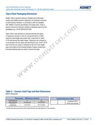 C410C104K5R5TA91707200 Datasheet Page 11