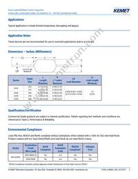 C410C473M5U5TA7200 Datasheet Page 2