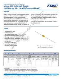 C420C822K2G5TA Datasheet Cover