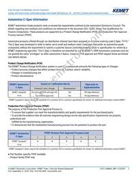 C430C473K1H5TA91707200 Datasheet Page 2