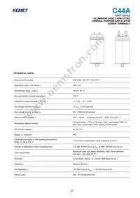 C44AFGR6200ZE0J Datasheet Cover