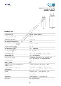 C44BWF13500ZA0J Datasheet Cover