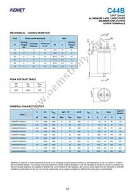 C44BWF13500ZA0J Datasheet Page 3