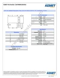 C4ATMBW5100A3NJ Datasheet Cover