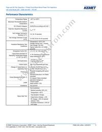 C4CAPUB3100AA0J Datasheet Page 3