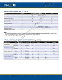 C4SME-RJS-CT14QBB2 Datasheet Page 2