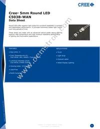 C503B-WAN-CCACB231 Datasheet Cover