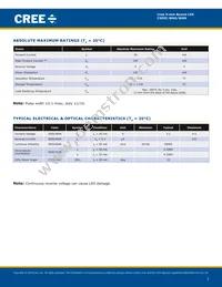 C503C-WAS-CBADB152 Datasheet Page 2
