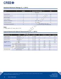 C503T-GCS-CX0A0792 Datasheet Page 2
