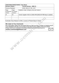 C505CALMCAFXUMA1 Datasheet Page 4