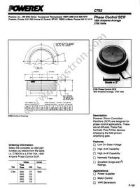 C783CS Datasheet Cover