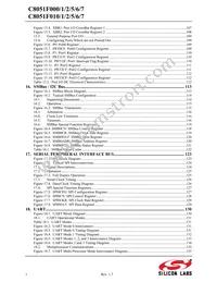 C8051F017 Datasheet Page 5