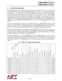 C8051F017 Datasheet Page 8