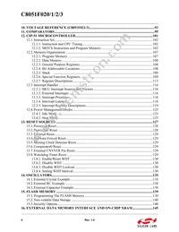 C8051F023 Datasheet Page 4