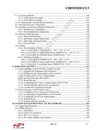 C8051F023 Datasheet Page 5