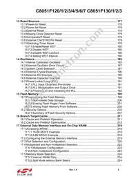 C8051F133 Datasheet Page 5