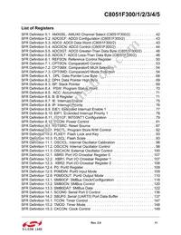 C8051F305 Datasheet Page 11