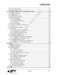 C8051F321 Datasheet Page 5