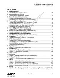 C8051F330-GP Datasheet Page 11