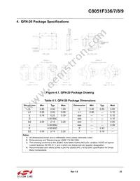 C8051F339-GM Datasheet Page 23