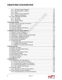 C8051F369-GMR Datasheet Page 4
