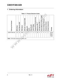 C8051F380-GDI Datasheet Page 2