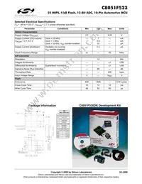 C8051F523-IM Datasheet Page 2