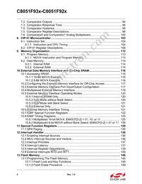 C8051F930-G-GQR Datasheet Page 4
