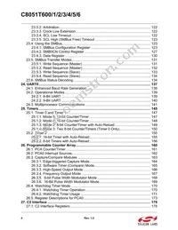 C8051T606-GTR Datasheet Page 4