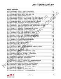 C8051T610-GQR Datasheet Page 12