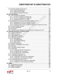 C8051T626-B-GMR Datasheet Page 5