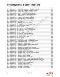 C8051T626-B-GMR Datasheet Page 13