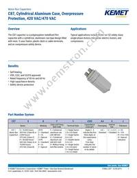 C870CG36100AA0J Datasheet Cover