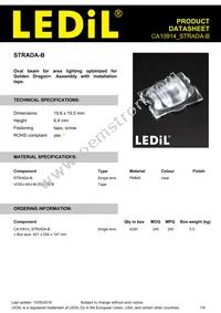 CA10914_STRADA-B Datasheet Cover