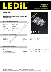 CA10950_STRADA-B2 Datasheet Cover