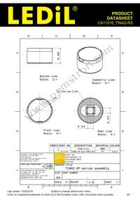 CA11016_TINA2-RS Datasheet Page 2