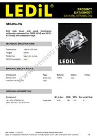 CA11256_STRADA-DW Datasheet Cover